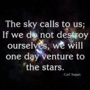 Carl Sagan Quote II by arisechicken117
