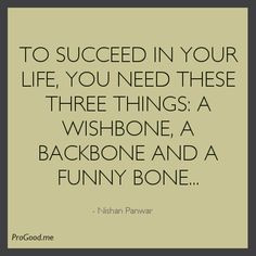 ... backbone and a funny bone nishan panwar quotes success quotes mems