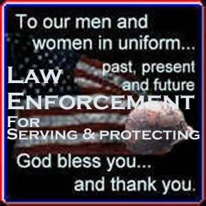 Thank you Law Enforcement Pictures, Images and Photos