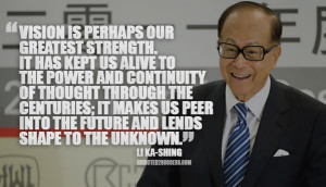 Li Ka-Shing Picture Quote