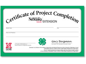 Project Completion Certificates Available picture