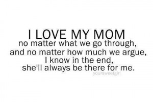 love my mama :)