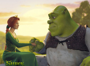 Shrek And Fiona In Love Quotes Not only love between princes