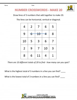 Pictures Free Math Puzzles...