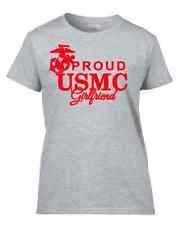 Proud Marine USMC Mom, Girlfriend, Grandma, Sister, Wife T-Shirt w ...
