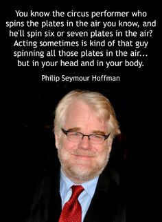 Philip Seymour Hoffman - Film Actor Quote - Movie Actor Quote Photo ...