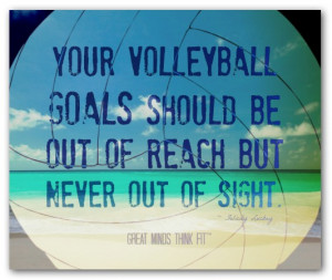 Beach Volleyball Posters With Inspirational Volleyball Quotes