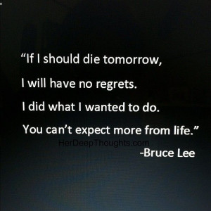 wisdom from Bruce Lee