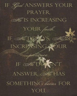 God's Answers to Prayer