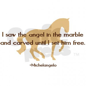 Michelangelo Angel Quote