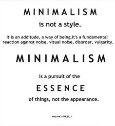 Minimalism Quotes