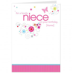 - Happy Birthday Sayings To A Friend Wishes For Cards Lovely Niece ...