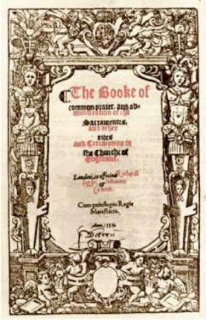 Book Of Common Prayer 1549 Anglican eucharistic theology