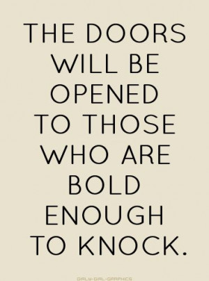 Monday Morning Pick Me Up: Be Bold!