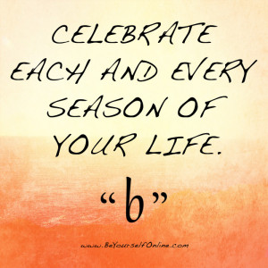 dose of inspiration: Take time to celebrate!