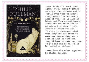 wedding vows and readings inspiration philip pullman amber spyglass