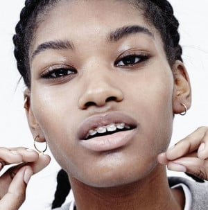 ... model on the rise. She recently talked to i-D magazine about beauty