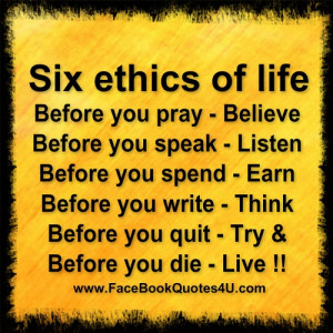Ethics Quotes. QuotesGram