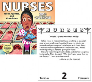 The best place for Nurse Calendars and Nurse Gifts!