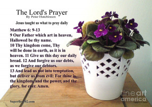 The Lords Prayer Photograph