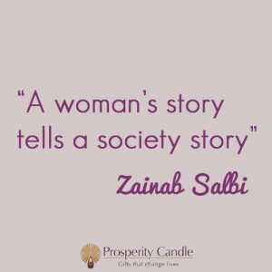 Words of wisdom from Zainab Salbi, founder of Women for Women ...