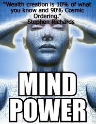 Wealth creation author Stephen Richards gives a Cosmic Ordering quote.