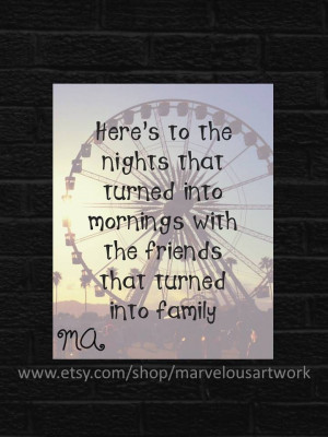 Best Friend Art, Teen Girl Wall Art, Framed Quote Print Printable Art ...