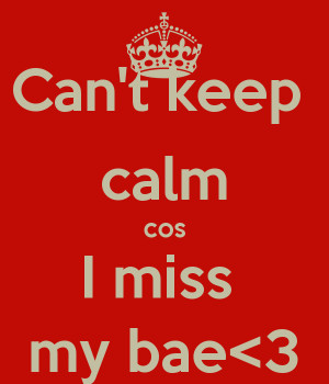 Miss My BAE Meme