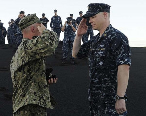 Sailor Honors Grandfather...