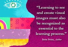 visual learning is essential to the learning process