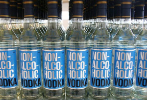 Funny Water Bottles Picture Vodka Image Photo