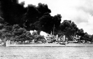 WWII USS CRUISER PEARL HARBOR