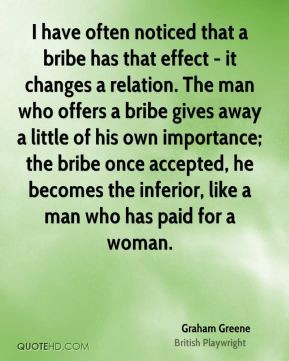 Bribe Quotes