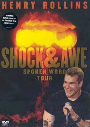 Henry Rollins, Shock & Awe - Spoken Word Tour, UK, DVD, Cooking Vinyl ...