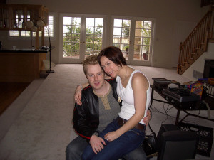 TD in Project Hollywood with Seattle girlfriend in 2004.