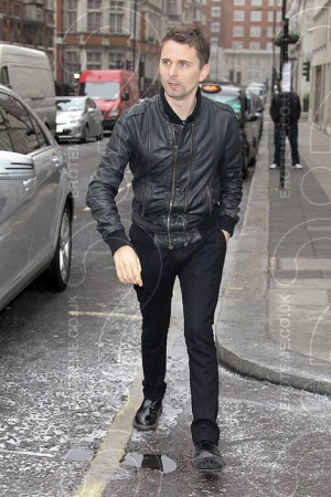 Muse frontman Matt Bellamy rocks in our Leather jacket - get one like ...