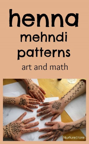 Henna math games :: making mehndi patterns