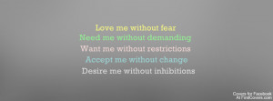 Love Need Desire Profile Facebook Covers