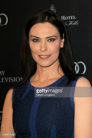 In This Photo Michelle Forbes Actor Michelle Forbes Arrives At The Los