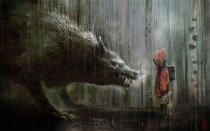 Red Riding Hood and a very Big Bad Wolf (link roundup)
