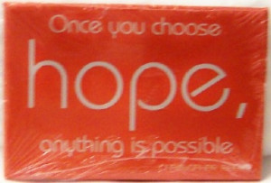 Hope Christopher Reeve Famous Quote Magnet New