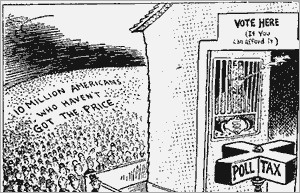 ... included attacks on Jim Crow, racism and the poll tax.(Oct 12,1926