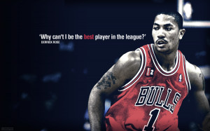 Derrick Rose Quotes Wallpaper Derrick rose wallpaper by