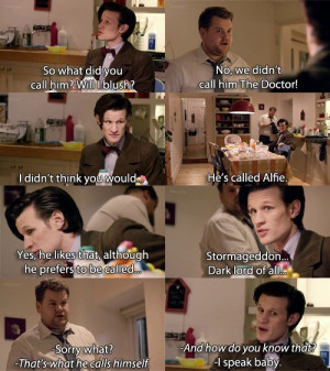Craig and the Doctor are like two drunk college kids when they're ...