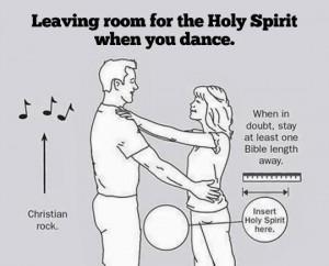 Funny Christian Holy Spirit Dancing Rules Image - Leaving room for the ...