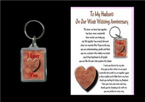 Details about 5TH ANNIVERSARY HUSBAND CARD & KEYRING WOOD WEDDING
