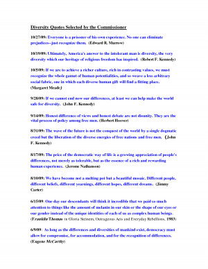 Equality And Diversity Quotes Diversity quotes selected by