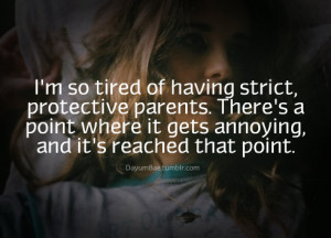 quotes about strict parents