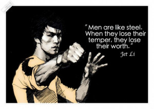 Men are like steel quote