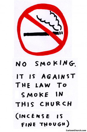 No Smoking but incense is fine: Download jpeg / Download pdf